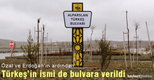 Alparslan Türkeş'in ismi bulvara verildi