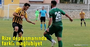 Bayburt Özel İdarespor, Pazarspor'a farklı mağlup