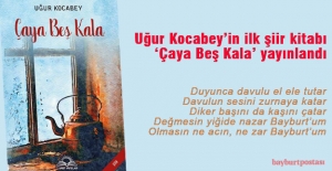 Uğur Kocabey'in ilk şiir kitabı 'Çaya Beş Kala' yayınlandı