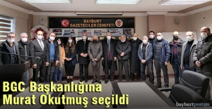 Bayburt Gazeteciler Cemiyeti Başkanı Murat Okutmuş