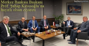 Başkan Pekmezi ve MHP Heyetinden Kavcıoğlu'na hayırlı olsun ziyareti