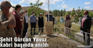 Şehit Gürcan Yavuz, mezarı başında anıldı