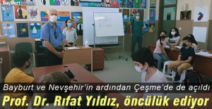 Prof. Dr. Rıfat Yıldız, Matematik Atölyelerinin kurulmasına öncülük ediyor