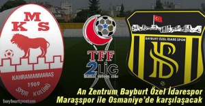 An Zentrum Bayburt Özel İdarespor, Osmaniye'de maça çıkacak