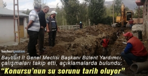 Başkan Bülent Yardımcı: "Konursu'daki içme suyu sorunu tarih oluyor"