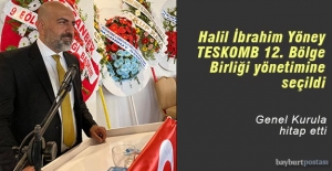 Halil İbrahim Yöney, TESKOMB 12. Bölge Birliği yönetiminde
