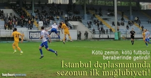 An Zentrum Bayburt Özel İdarespor, İstanbul'da ilk yenilgisini aldı!