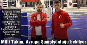 Türk Milli Takımı, Bayburtlu Boksör Tolga Kaya'dan Avrupa Şampiyonluğu bekliyor