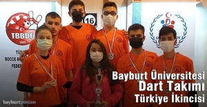 Bayburt Üniversitesi Dart Takımı Türkiye İkincisi