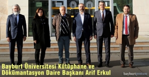 Bayburt Üniversitesi Kütüphane ve Dokümantasyon Daire Başkanı Arif Erkul
