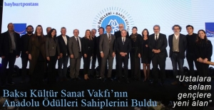 Baksı Kültür Sanat Vakfı’nın Anadolu Ödülleri törenle sahiplerini buldu