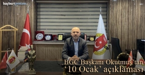 BGC Başkanı Murat Okutmuş’tan ‘10 Ocak’ açıklaması