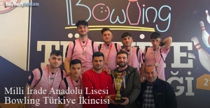 Bayburt Milli İrade Anadolu Lisesi Bowling Türkiye İkincisi