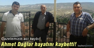 Bayburt Postası'nın acı kaybı: Ahmet Dağlar hayatını kaybetti!