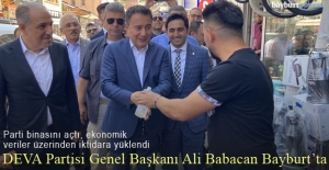 DEVA Partisi Genel Başkanı Ali Babacan...