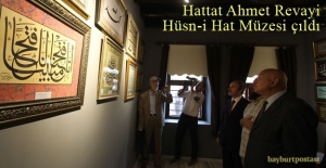 Hattat Şair Ahmet Revayi Hüsn-i Hat Müzesi açıldı