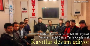 Bayburt Üniversitesi ile MTTB işbirliğinde Tarih Akademisi