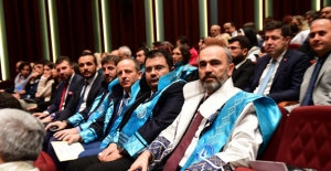 Bayburt Üniversitesi Üst Yönetimi Beştepe'deki Akademik Yılı Açılış Töreninde