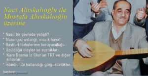 Naci Ahıskalıoğlu ile Bayburt folklorunun simge isimlerinden Mustafa Ahıskalıoğlu üzerine..
