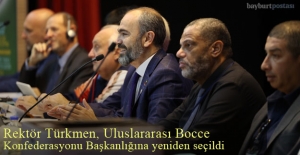 Rektör Türkmen, Uluslararası Bocce Konfederasyonu Başkanlığına Yeniden Seçildi