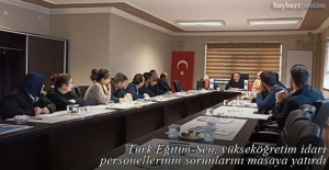Türk Eğitim-Sen'den üniversite idari personelleri için çalıştay
