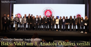 Baksı Kültür Sanat Vakfı'nın 3. Anadolu Ödülleri sahiplerini buldu