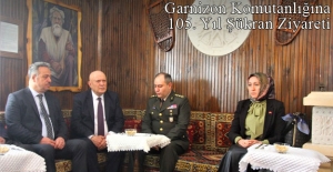 Başkan Pekmezci'den Garnizon Komutanlığına 105. Yıl Şükran Ziyareti