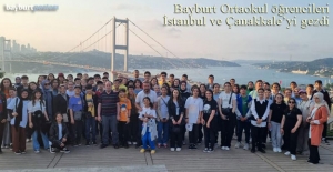 Bayburt Ortaokulu Öğrencileri İstanbul ve Çanakkale’yi gezdi 