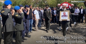 Kıbrıs Gazisi Muharrem Sayıner son yolculuğuna uğurlandı