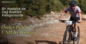 Bayburt Üniversitesi'nden Önder Demir, Dağ Bisikleti Yarışmasında Türkiye İkincisi