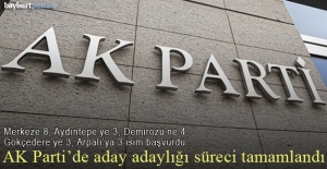 AK Parti, Bayburt#039;ta 5 belediye...