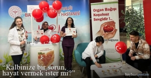 Bayburt'ta Organ Bağışı Haftası Etkinlikleri