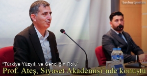Milletvekili Prof. Dr. Orhan Ateş, Siyaset Akademisi'nde konuştu