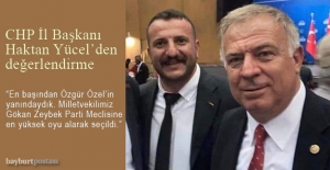 Yücel: "Milletvekilimiz Gökan Zeybek PM'de en çok oyu alarak seçildi"