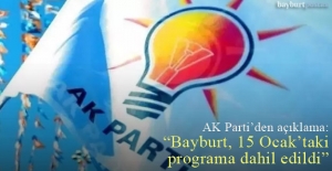 AK Parti'den açıklama: Bayburt adayı 15 Ocak'ta açıklanacak