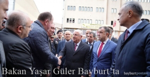 Milli Savunma Bakanı Yaşar Güler Bayburt'ta