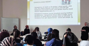 Bayburt'ta öğrencilere 'Ruhsal Hastalıklarda Damgalama' eğitimi