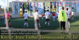 20. Bayburt Köyler Arası Futbol Turnuvası coşkuyla başladı