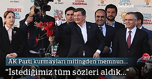 Ağbal: "Başbakanımız tarihi müjdeler verdi"