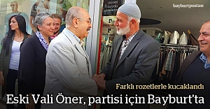 Eski Vali Öner, CHP adaylarına oy istedi