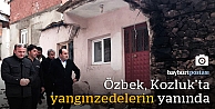 Özbek: “Mağdur vatandaşlarımızın yaraları sarılıyor”