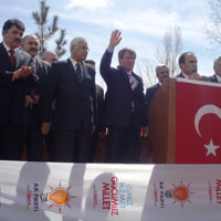 AKP kurmayları Aydıntepe'ye özel önem verdi